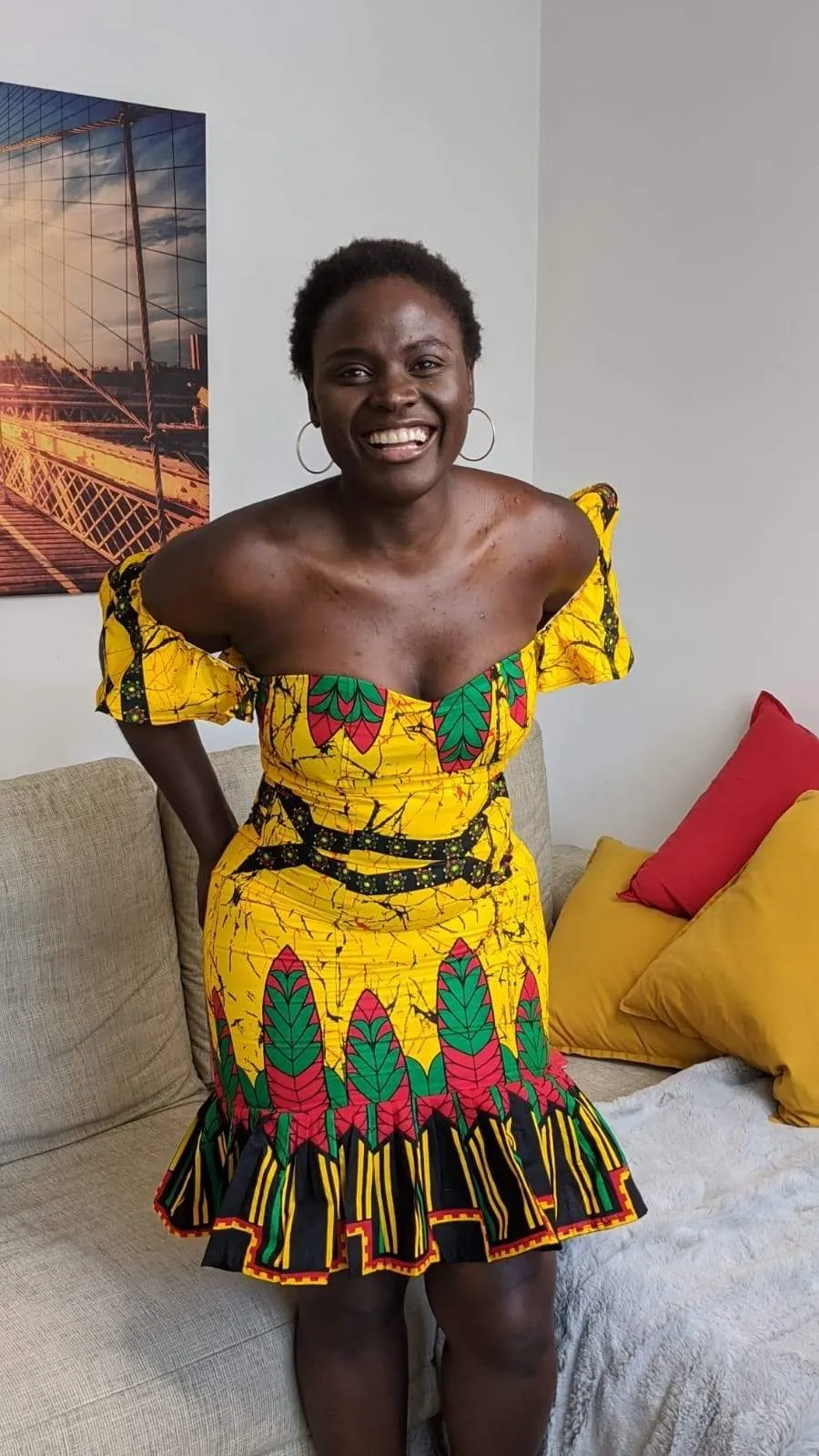 Akamwenyo Midi Dress