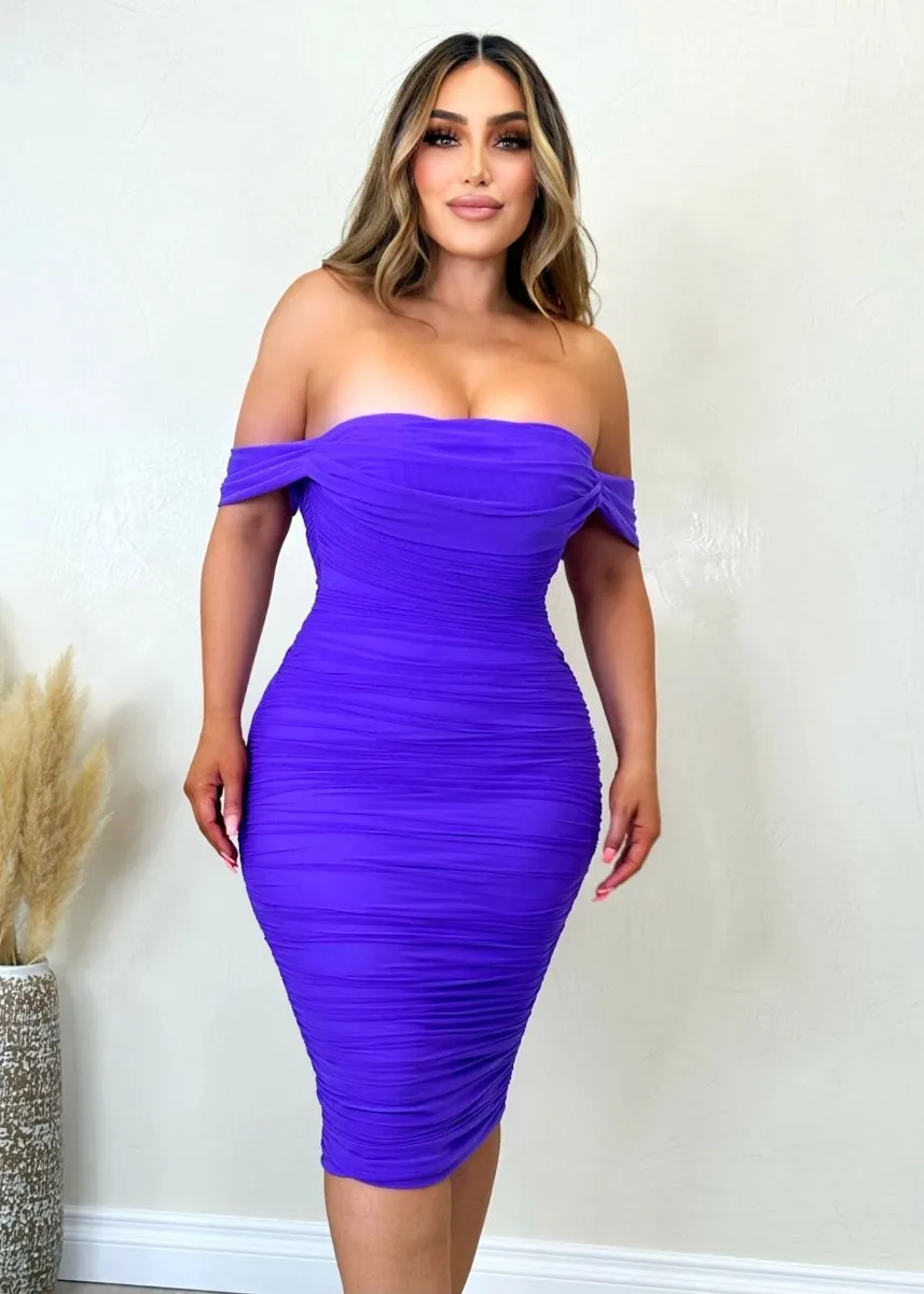 All You Wanted Dress Purple