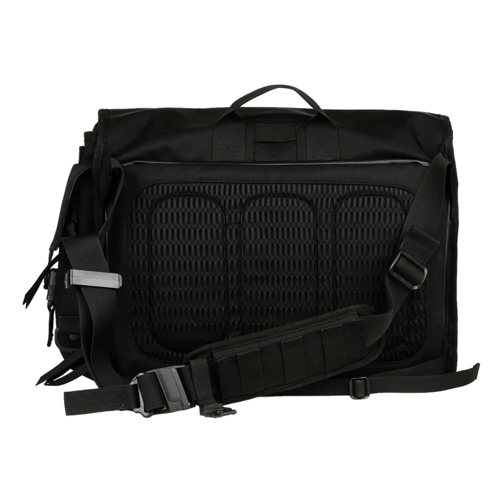 ALPHAGRID AG_B02 MESSENGER BAG-BLACK