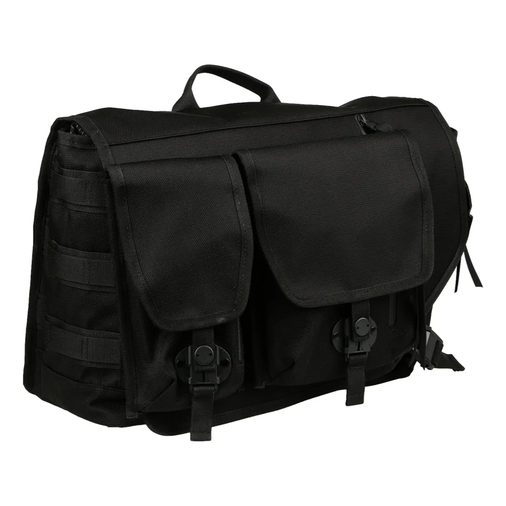 ALPHAGRID AG_B02 MESSENGER BAG-BLACK