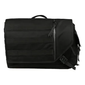 ALPHAGRID AG_B02 MESSENGER BAG-BLACK