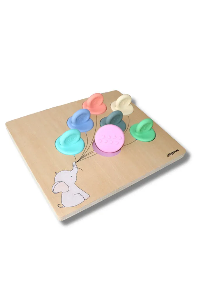 Balloon Sorter Stamper Puzzle (Sweet Pastel)