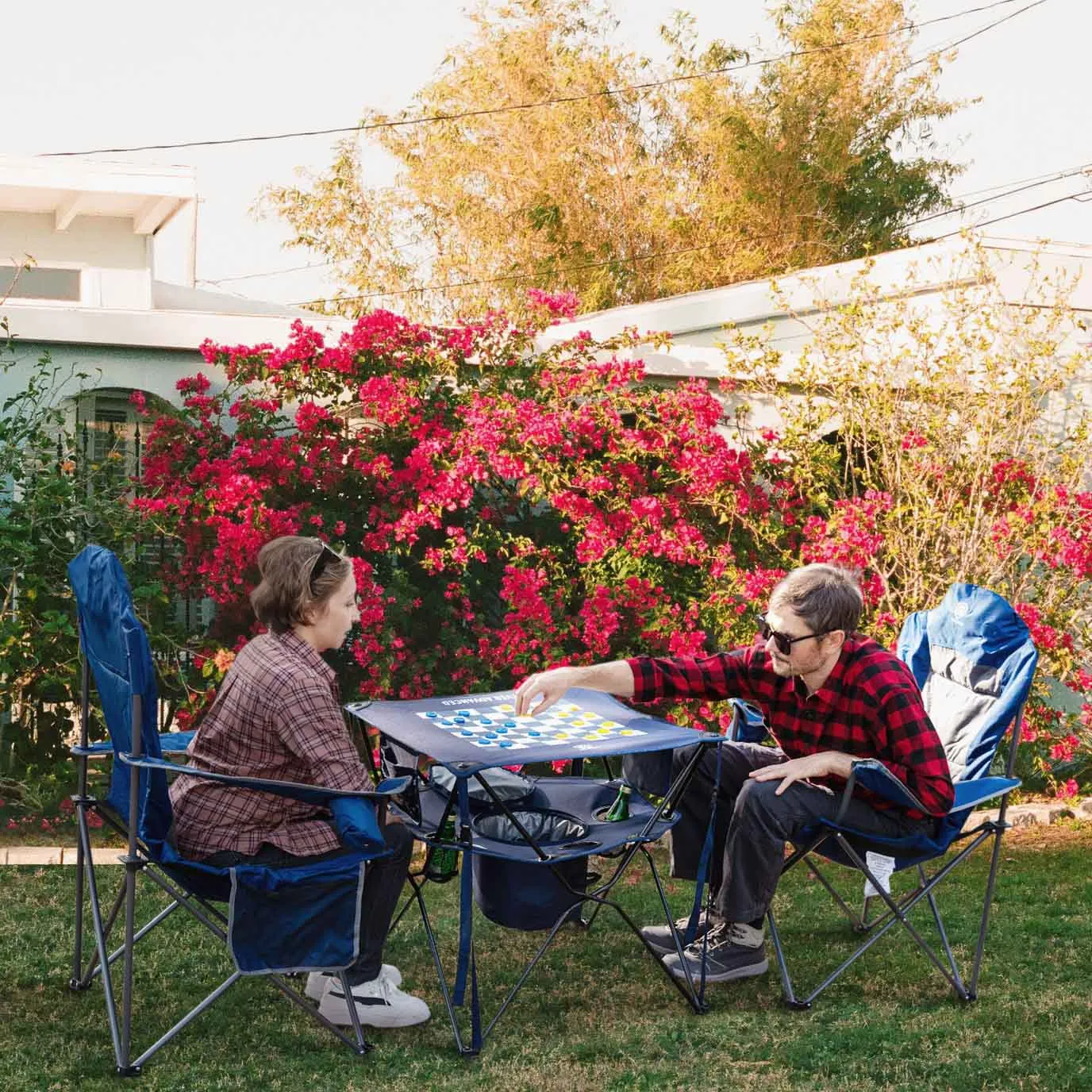 Camping Picnic Table With Cooler