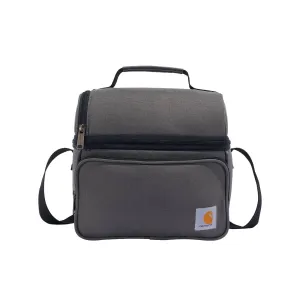 Carhartt Insulated 12 Can 2 Compartment Lunch Cooler Gray