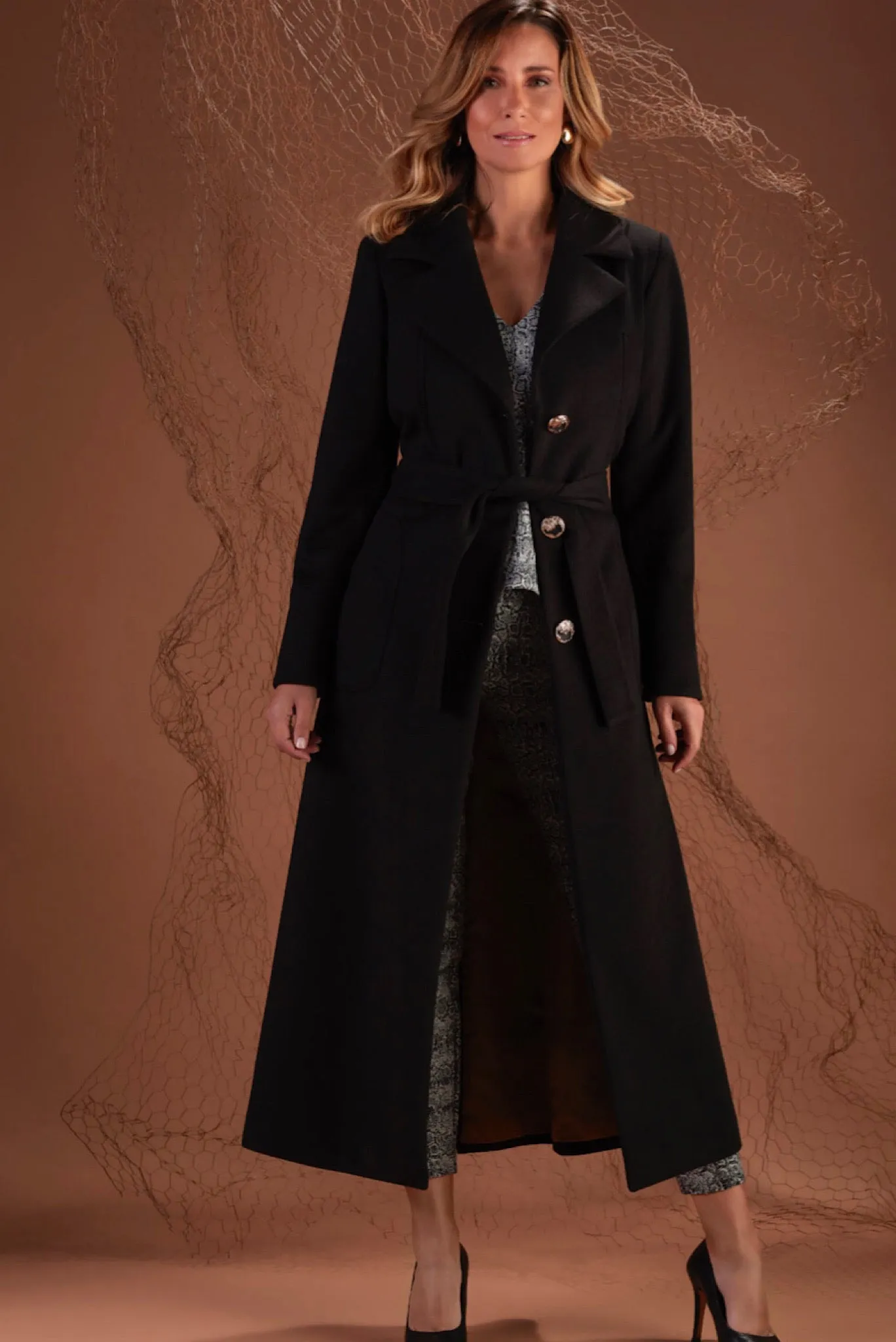 Casaco long coat