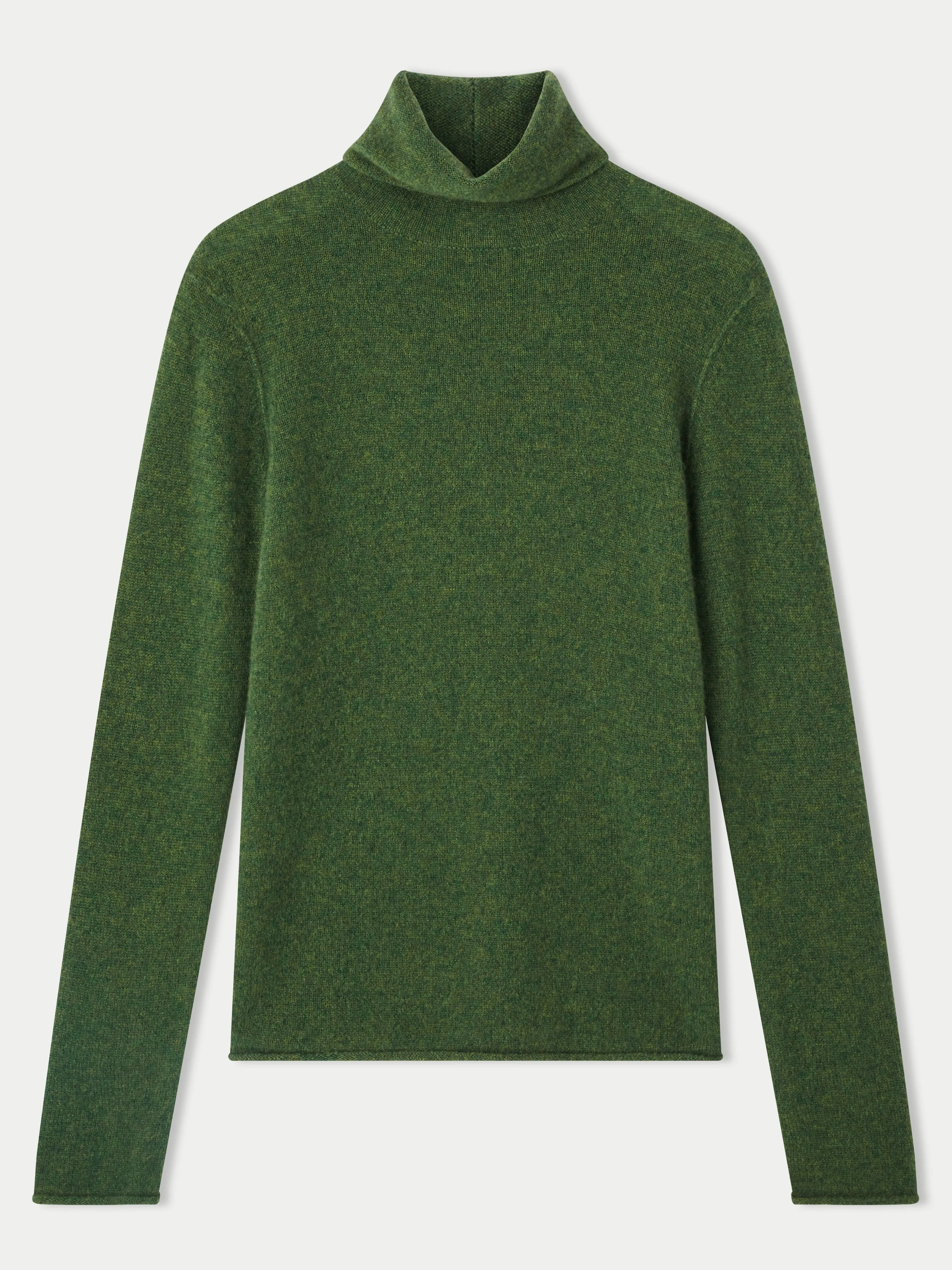 Cloud Cashmere Roll Neck | Green