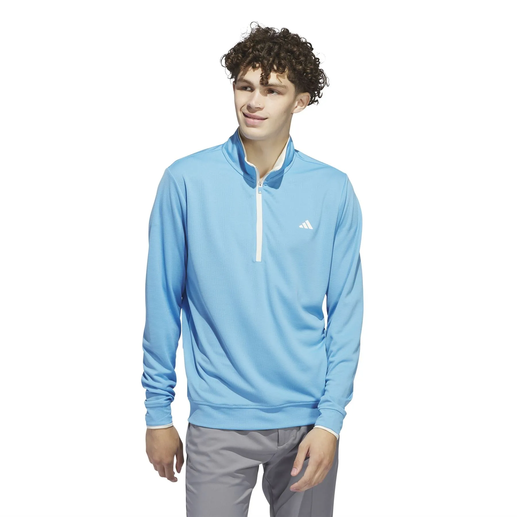 Core Lightweight Regular Fit Half Zip Mid Layer Blue Burst - SS24