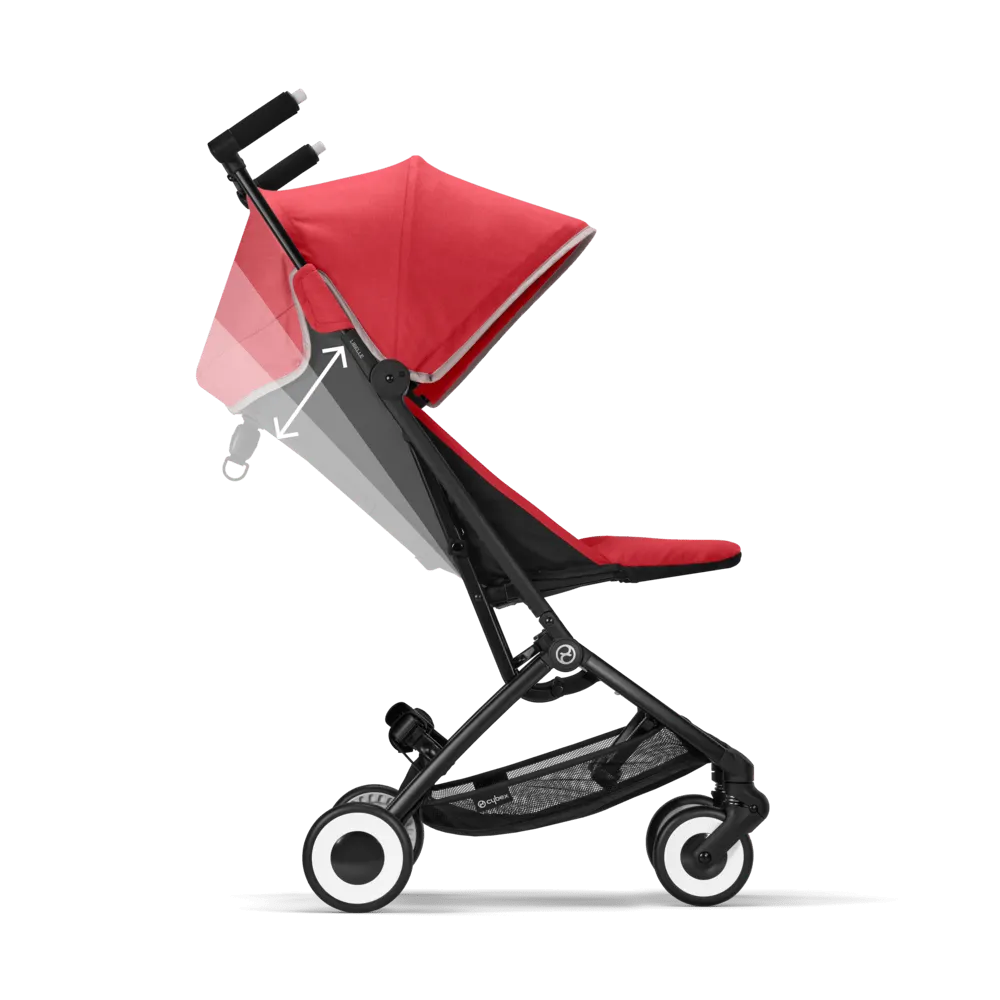 Cybex Libelle Compact Travel Pushchair - Hibiscus Red (2023)