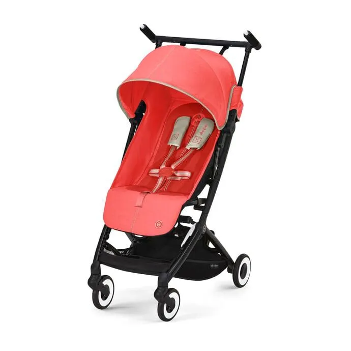 Cybex Libelle Compact Travel Pushchair - Hibiscus Red (2023)