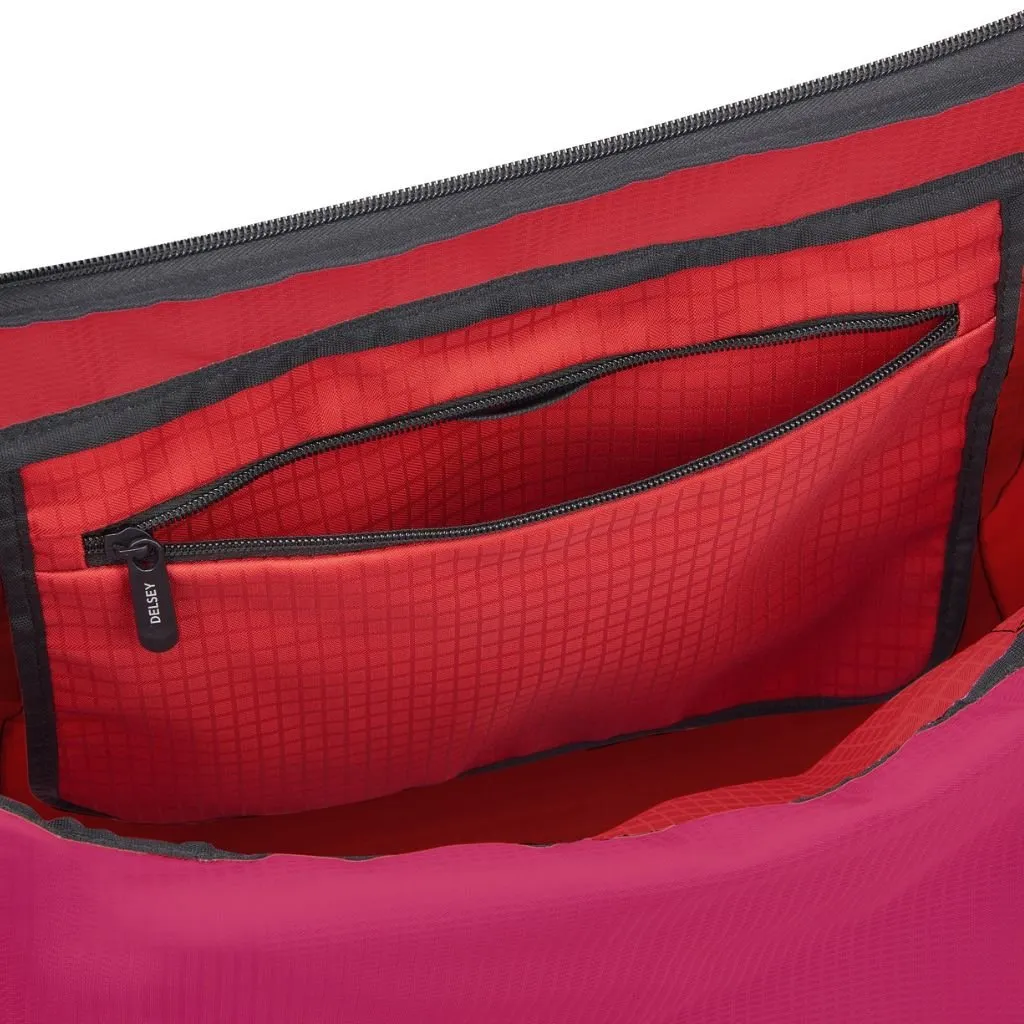 Delsey Nomade 79cm Foldable Duffle Bag Red/Pink