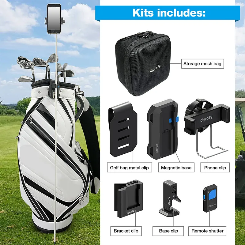 Dprofy Phone Caddy For Golf Cart Help Improve Golf Swing