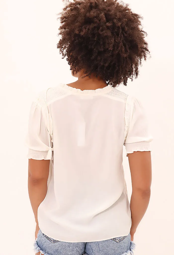 Gillian Blouse-Off White