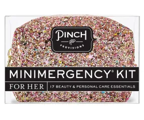 Glitter Bomb Minimergency Kit in Rose Gold Pinch Provisions