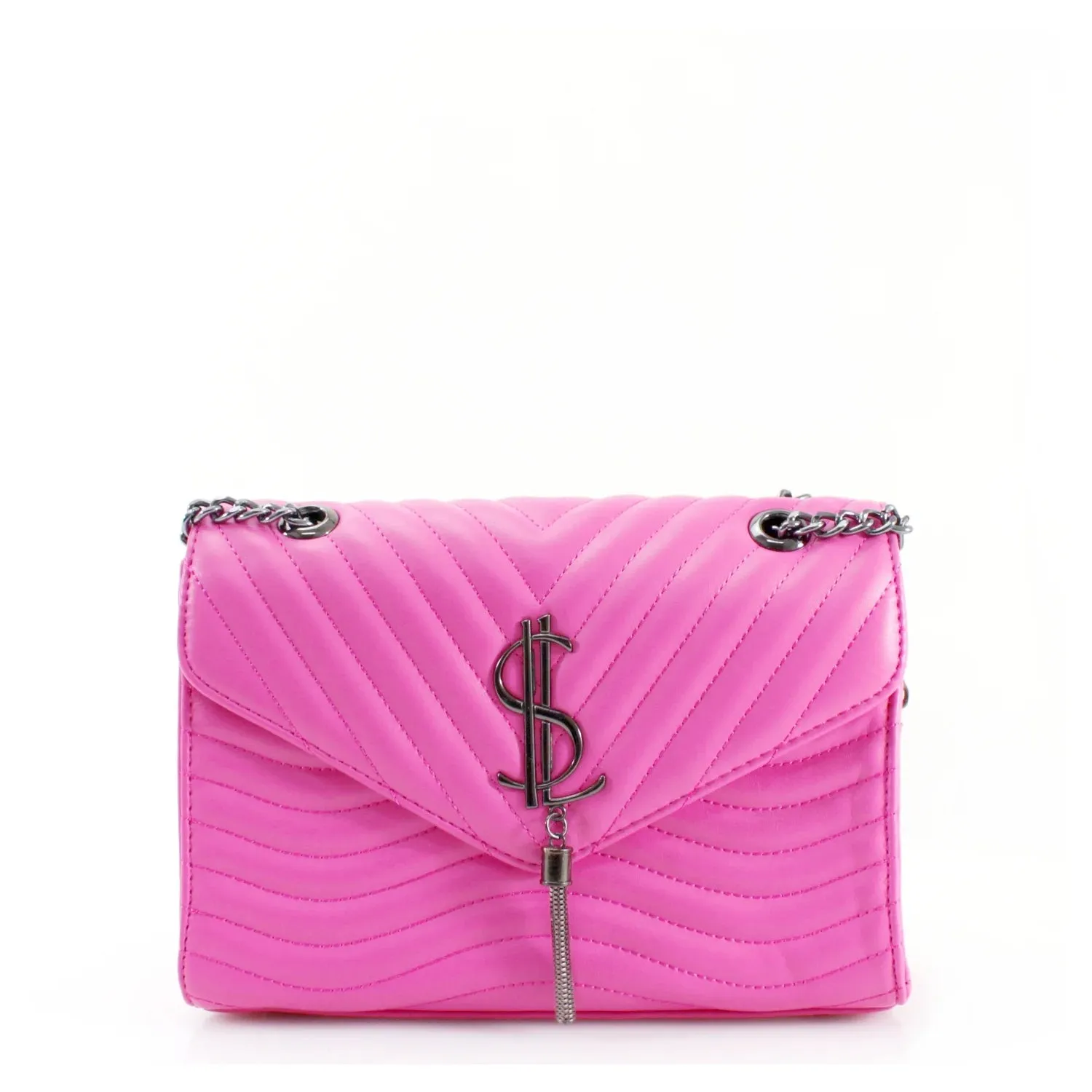 Inspire Quilted Chain Cross Bag