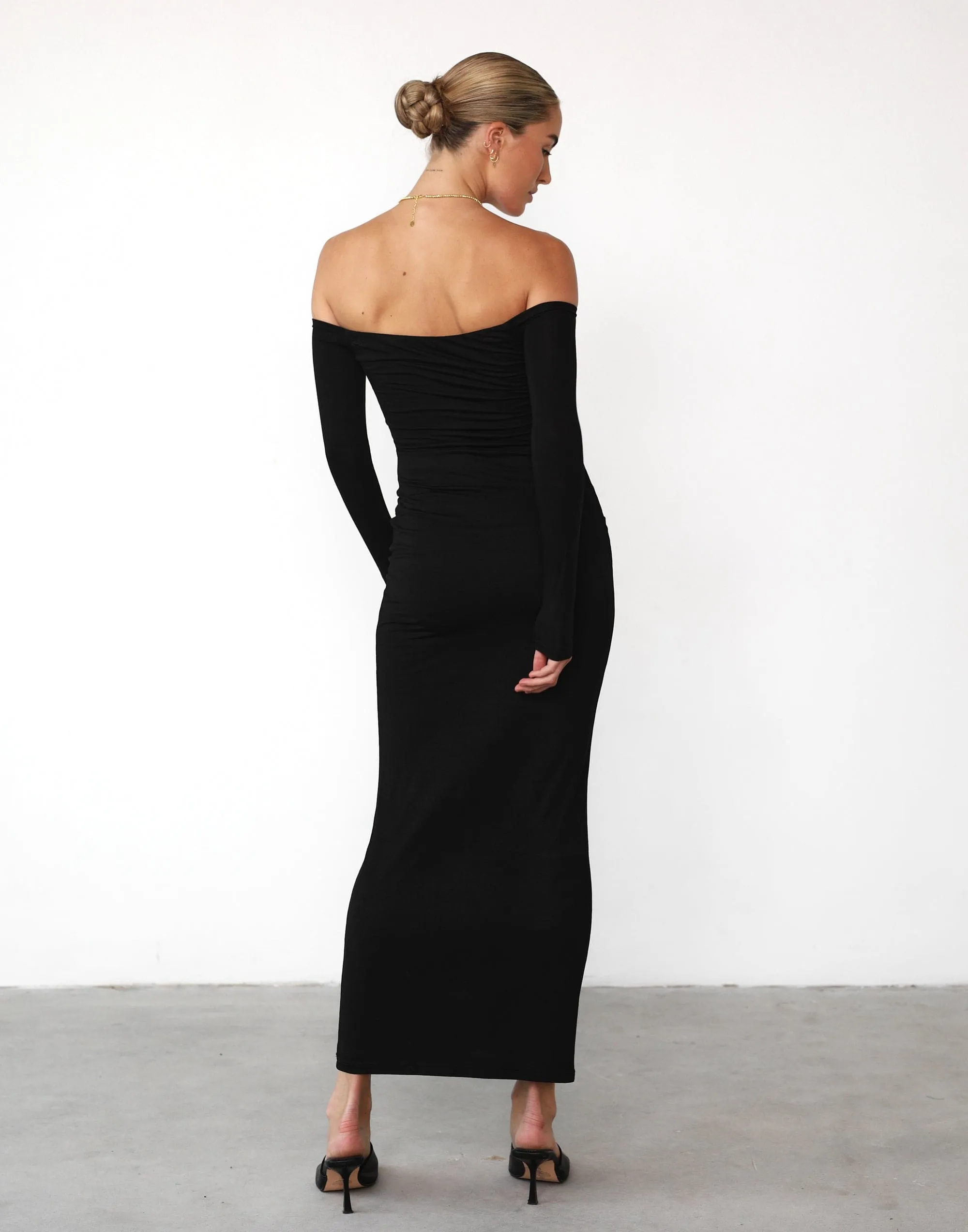 Iris Maxi Dress (Black)