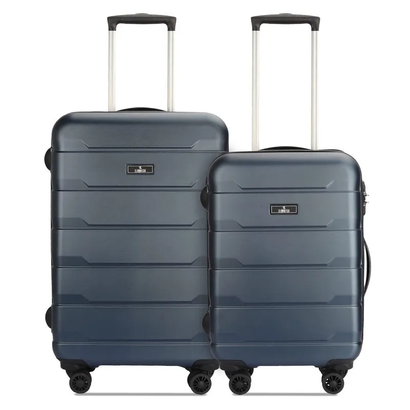 Jeffrey Series Set of 2 Trolley bags Navy Blue (Small, Medium)