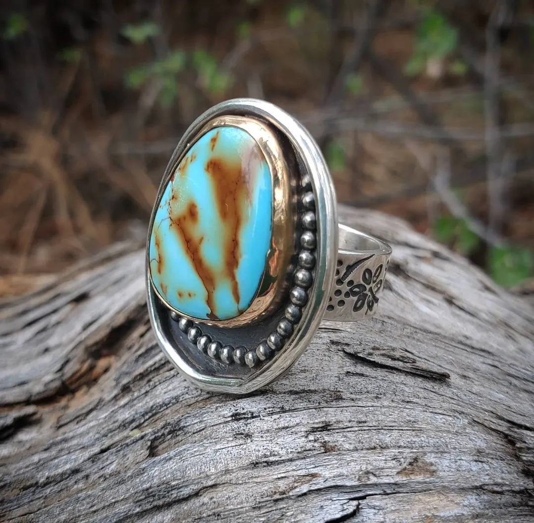 Kingman Turquoise Ring