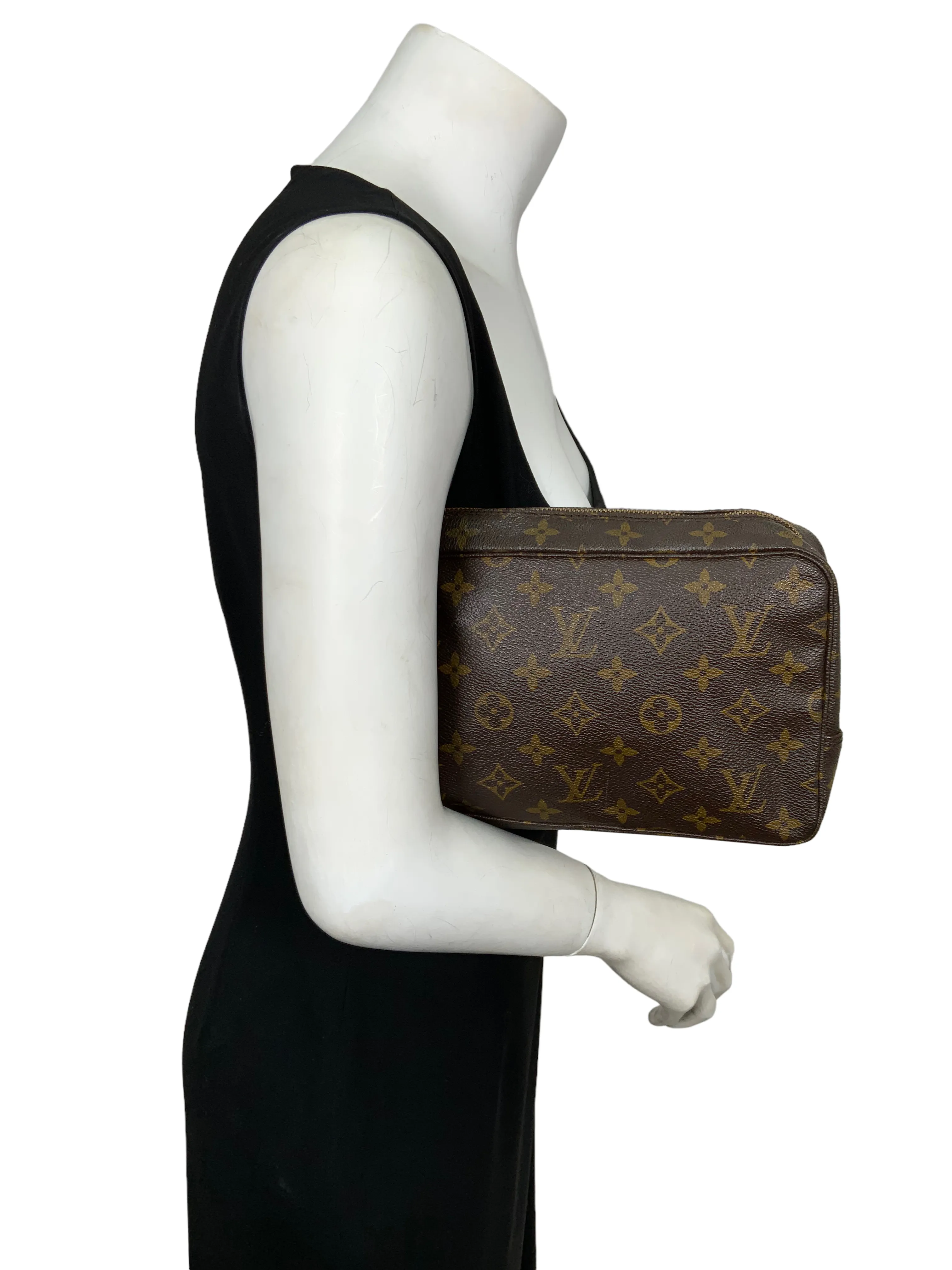 LOUIS VUITTON Vintage Monogram Canvas Trousse Toiletry Pouch