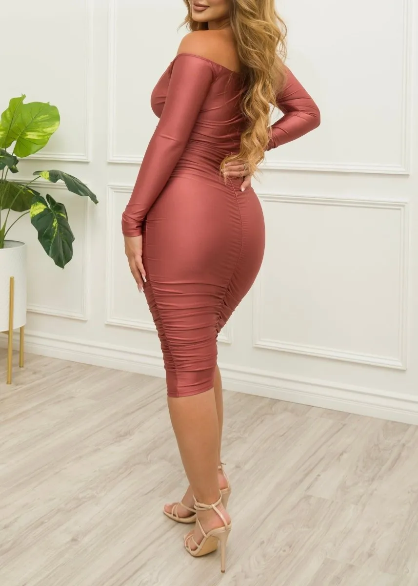 Maya Dress Mauve