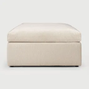 Mellow Footstool - Off White