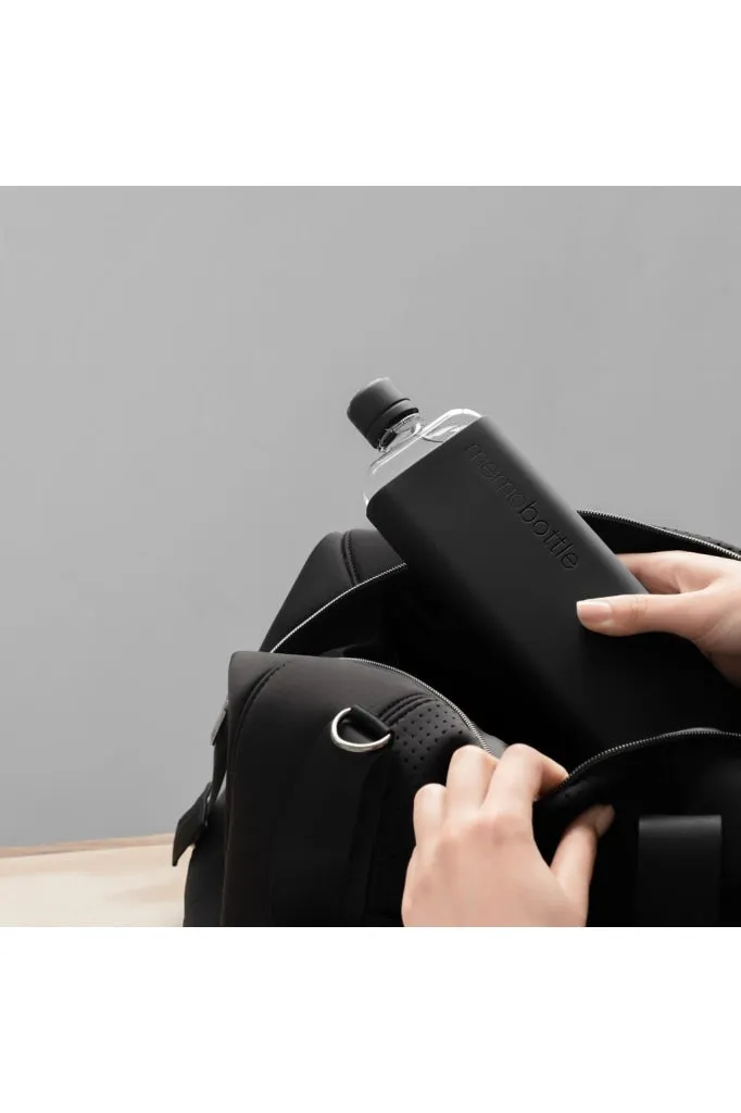 Memobottle - Slim Silicone Sleeve - Black all