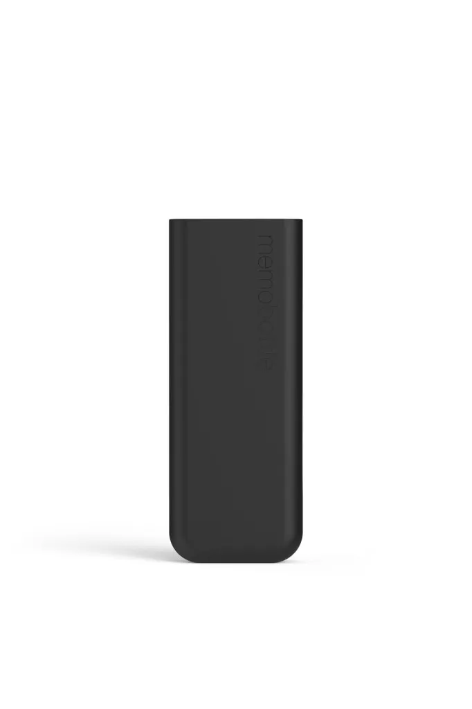 Memobottle - Slim Silicone Sleeve - Black all