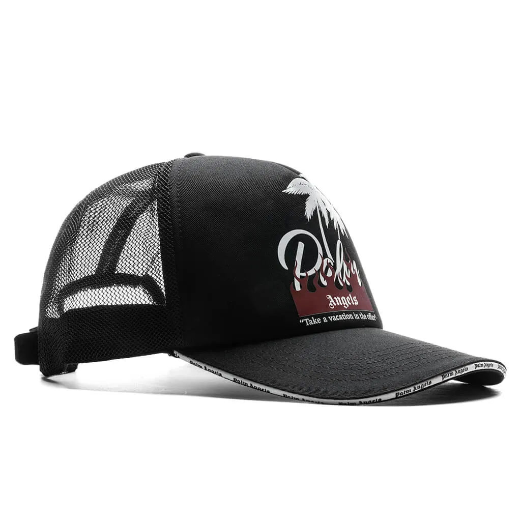 Palm Cap - Black/Off White