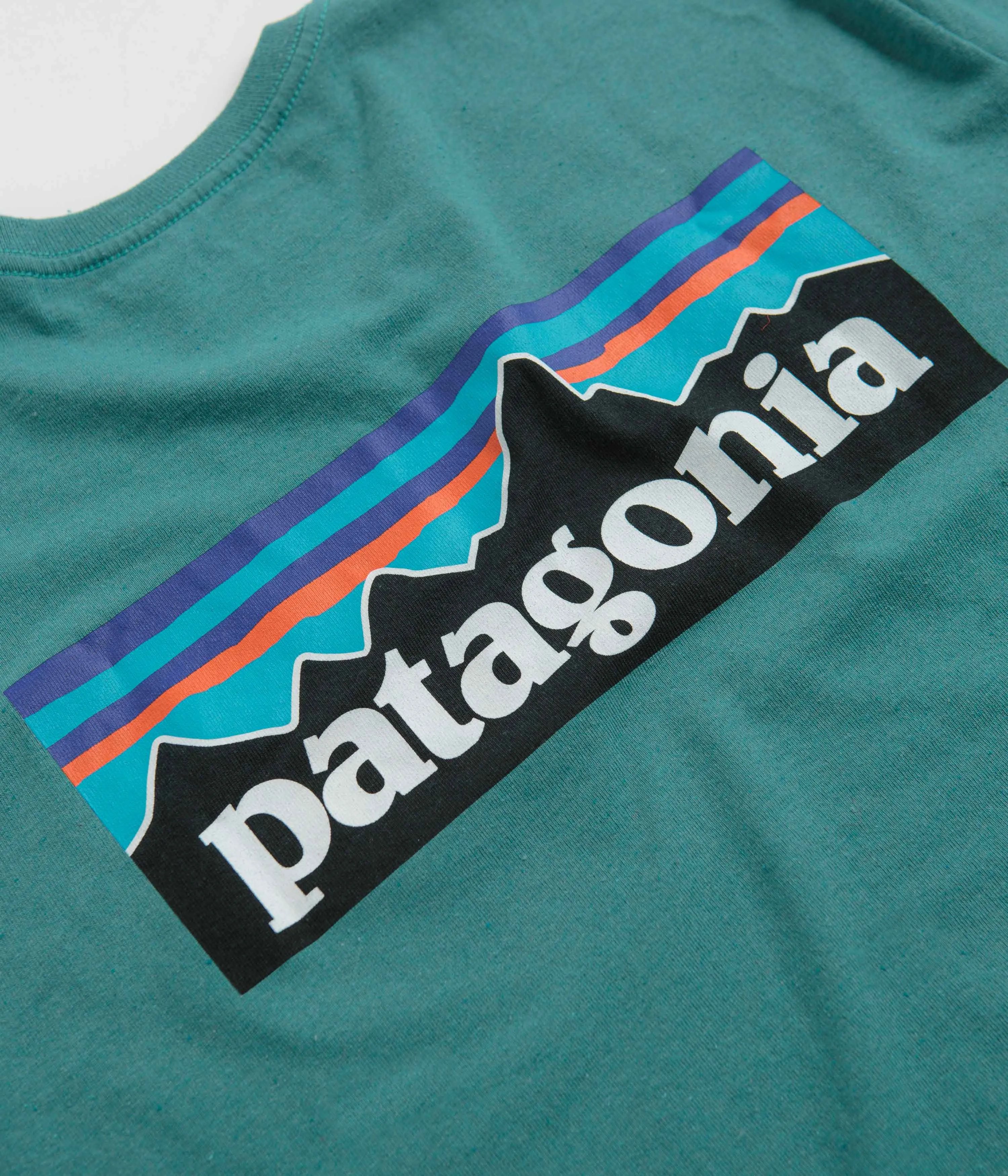 Patagonia P-6 Logo Responsibili-Tee T-Shirt - Belay Blue