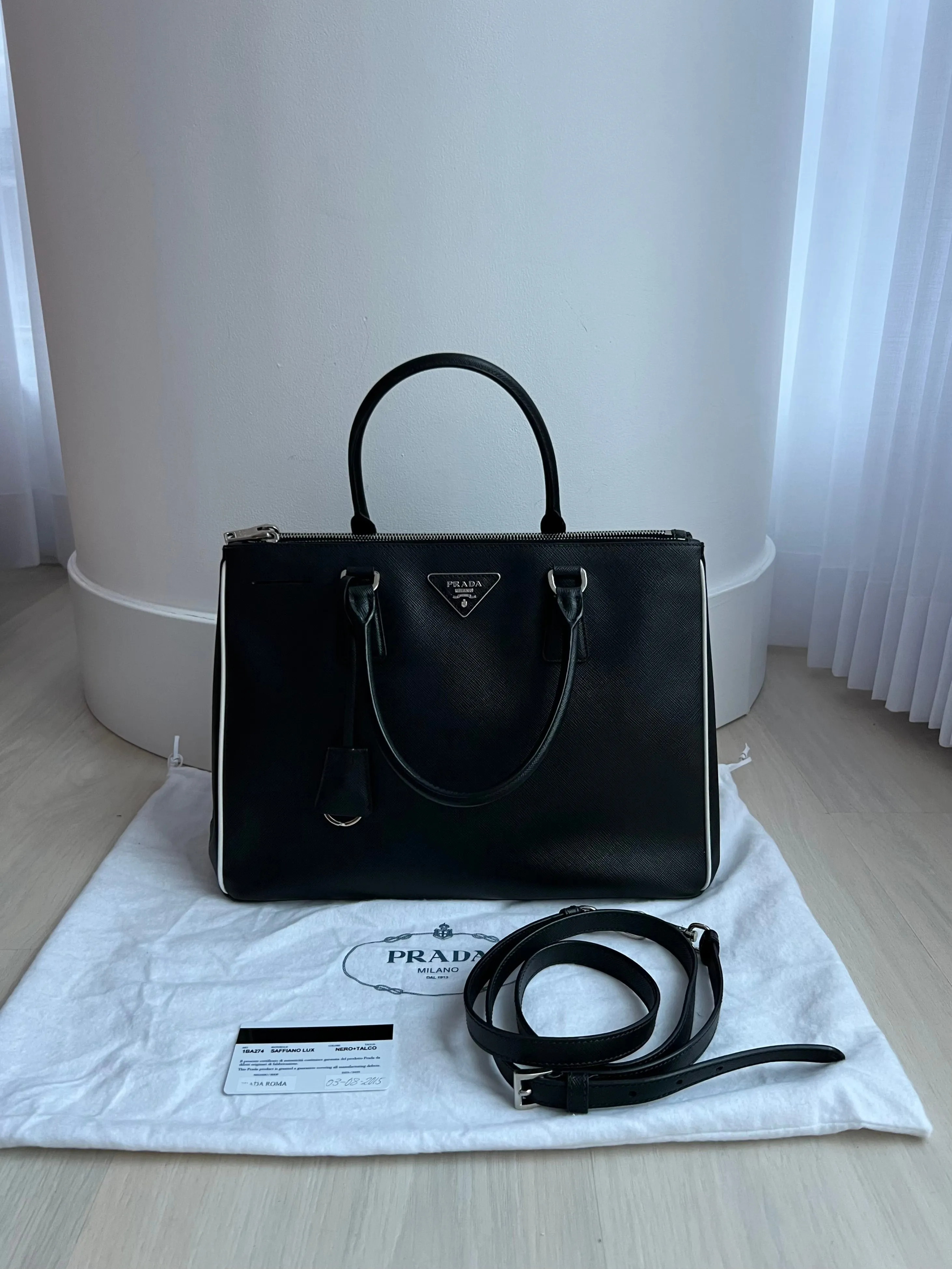 Prada Saffiano Galleria Bag