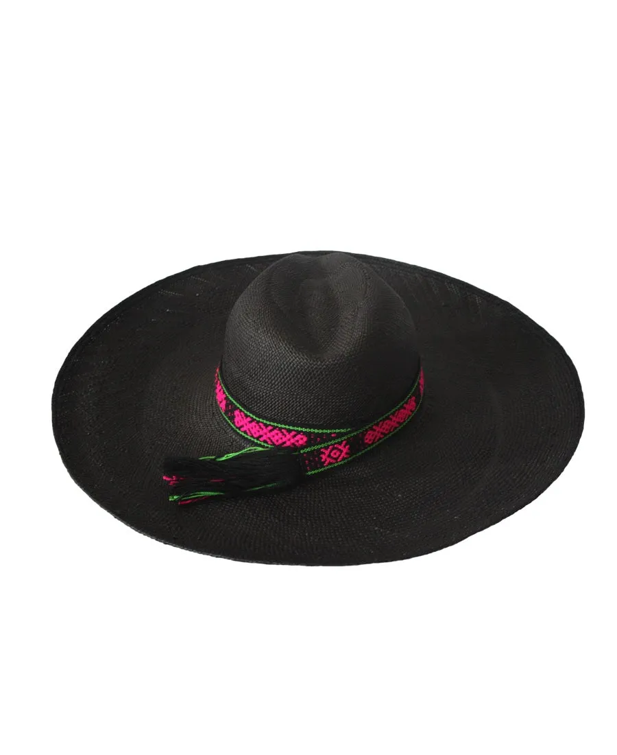 Putumayo Hat Black Chumbe (Pre-Order)