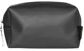 Rains Wash Bag Large In Black For Unisex