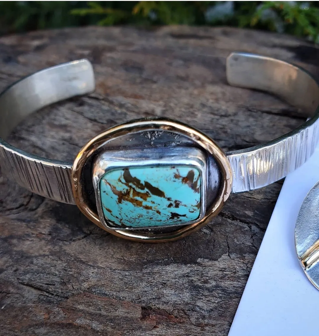 Royston Turquoise Cuff Bracelet