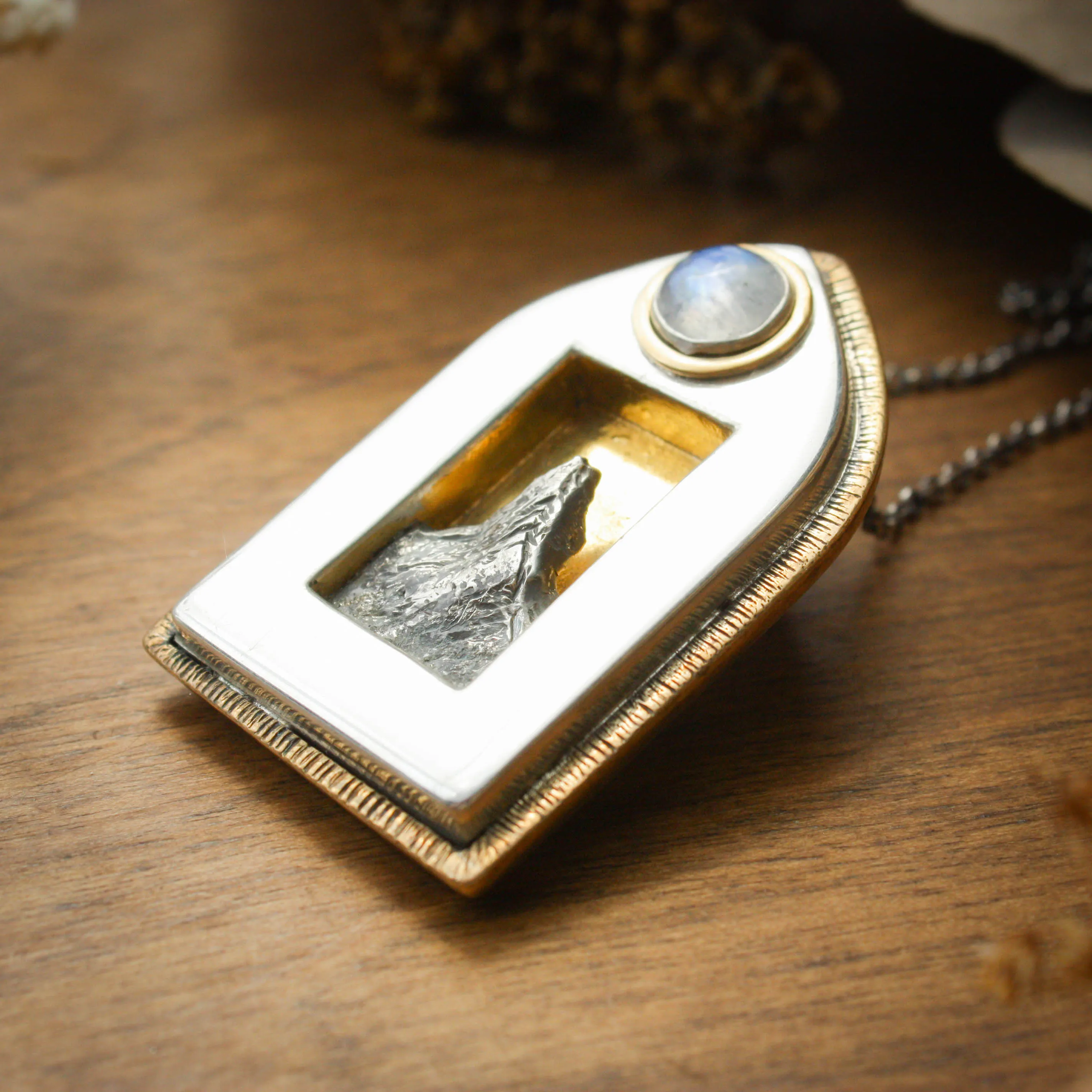 Sun and Moon Shrine Pendant