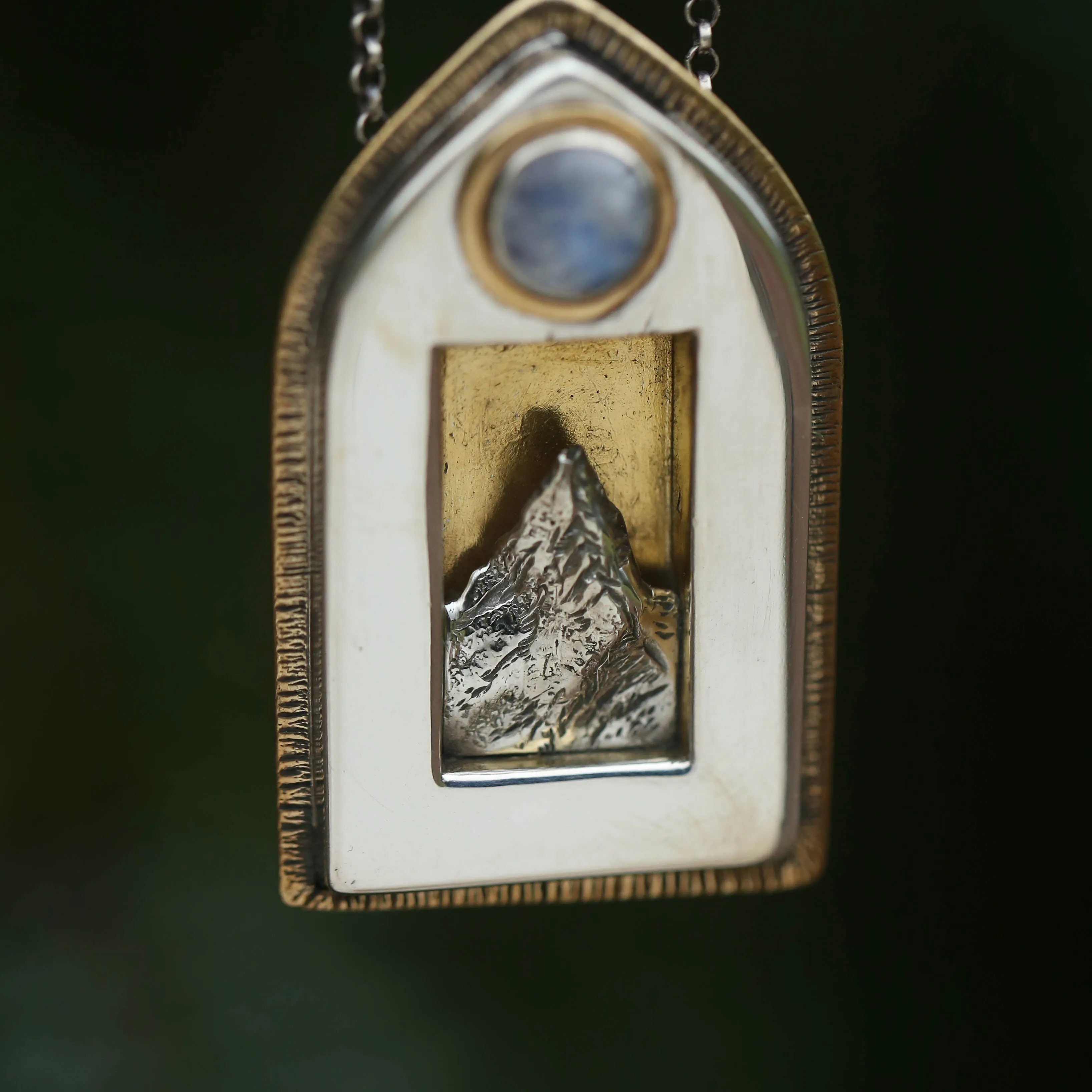 Sun and Moon Shrine Pendant