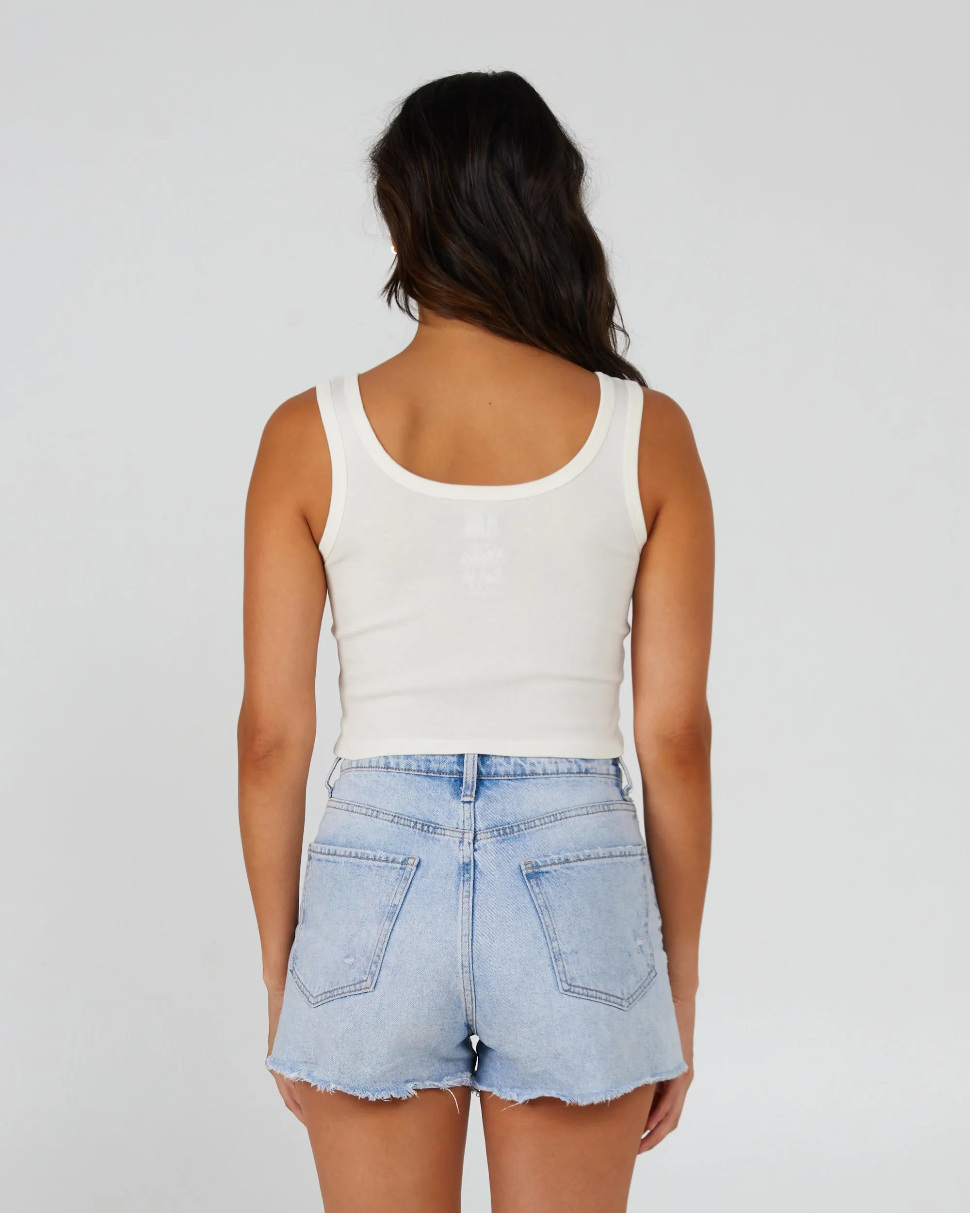 Sundown Off White Tank