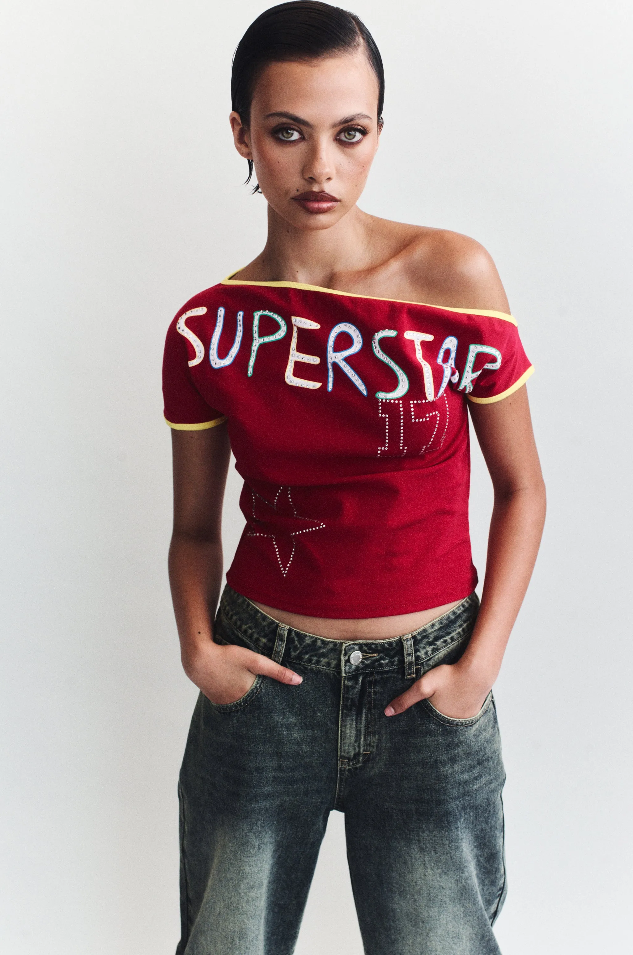 Superstar Seven Tee | Red