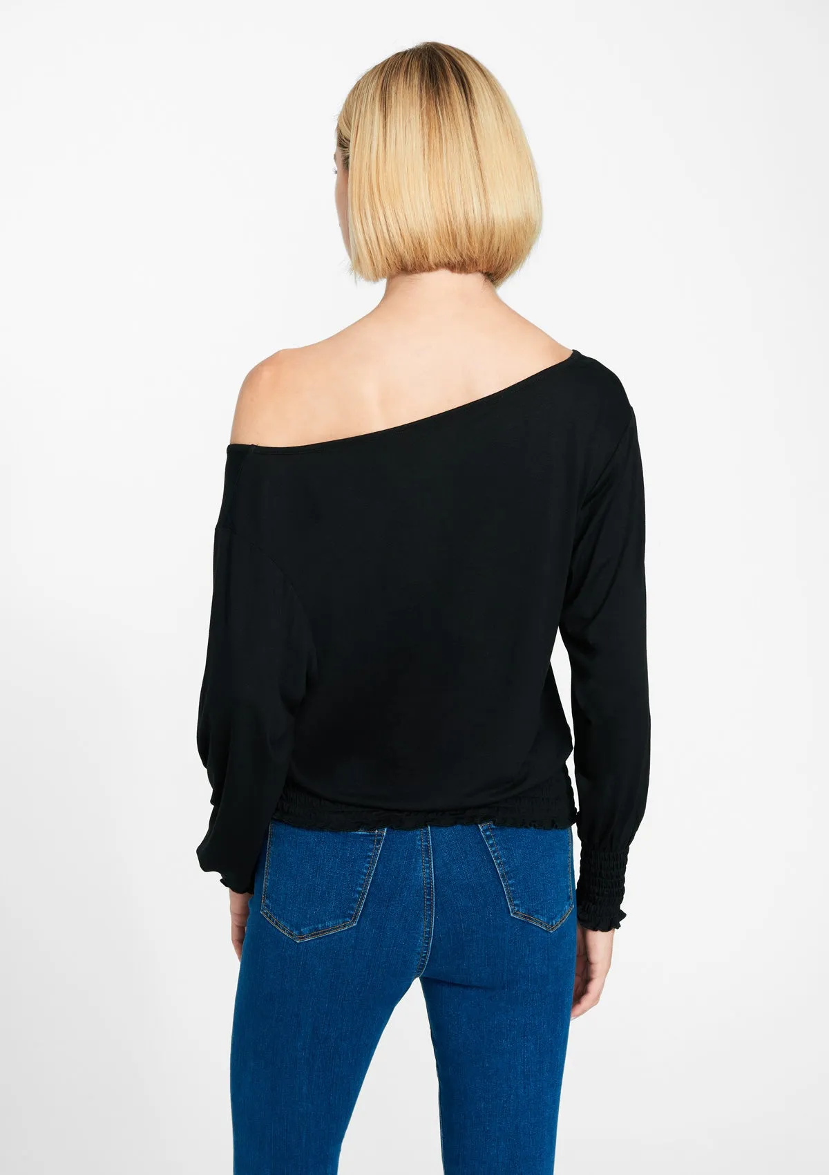 Tall Olivia Off Shoulder Smock Top