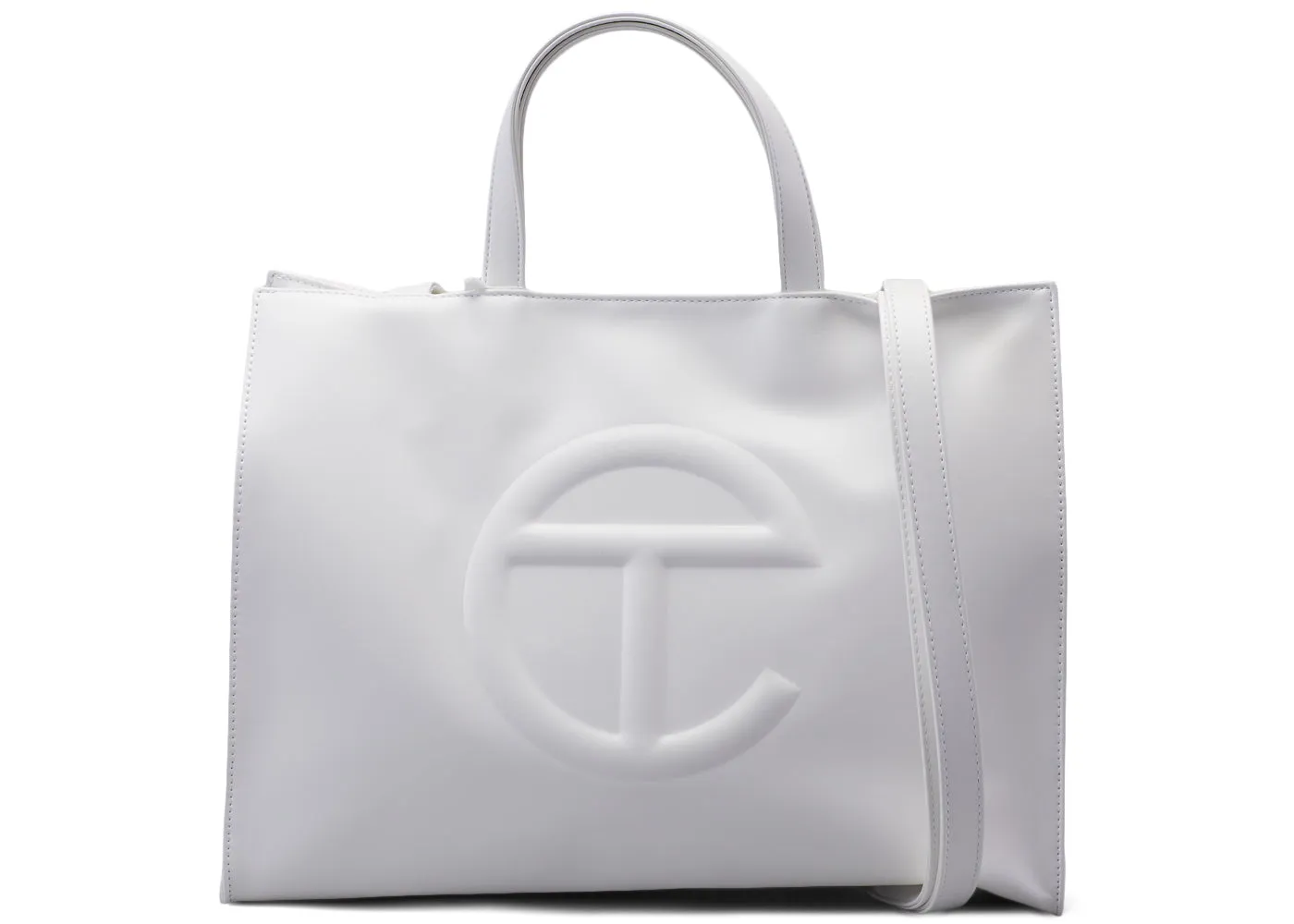 Telfar Shopping Bag Medium White