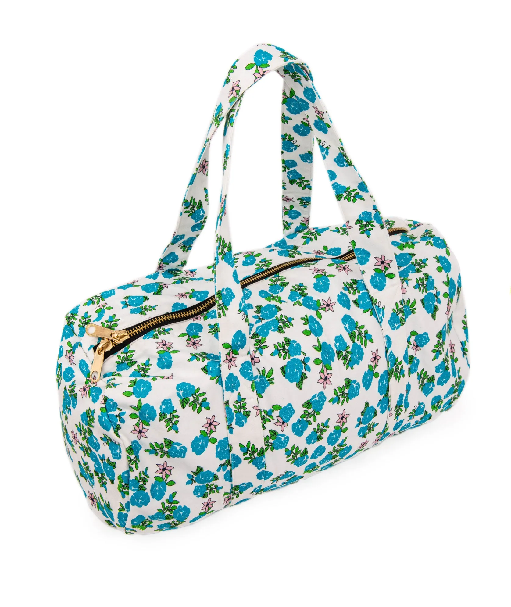 Theme Girls Duffle Blue & White Rose