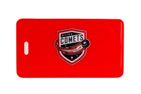 Utica Comets Red Luggage Tag