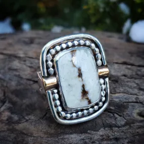 Wild Horse Magnesite Cowgirl Ring